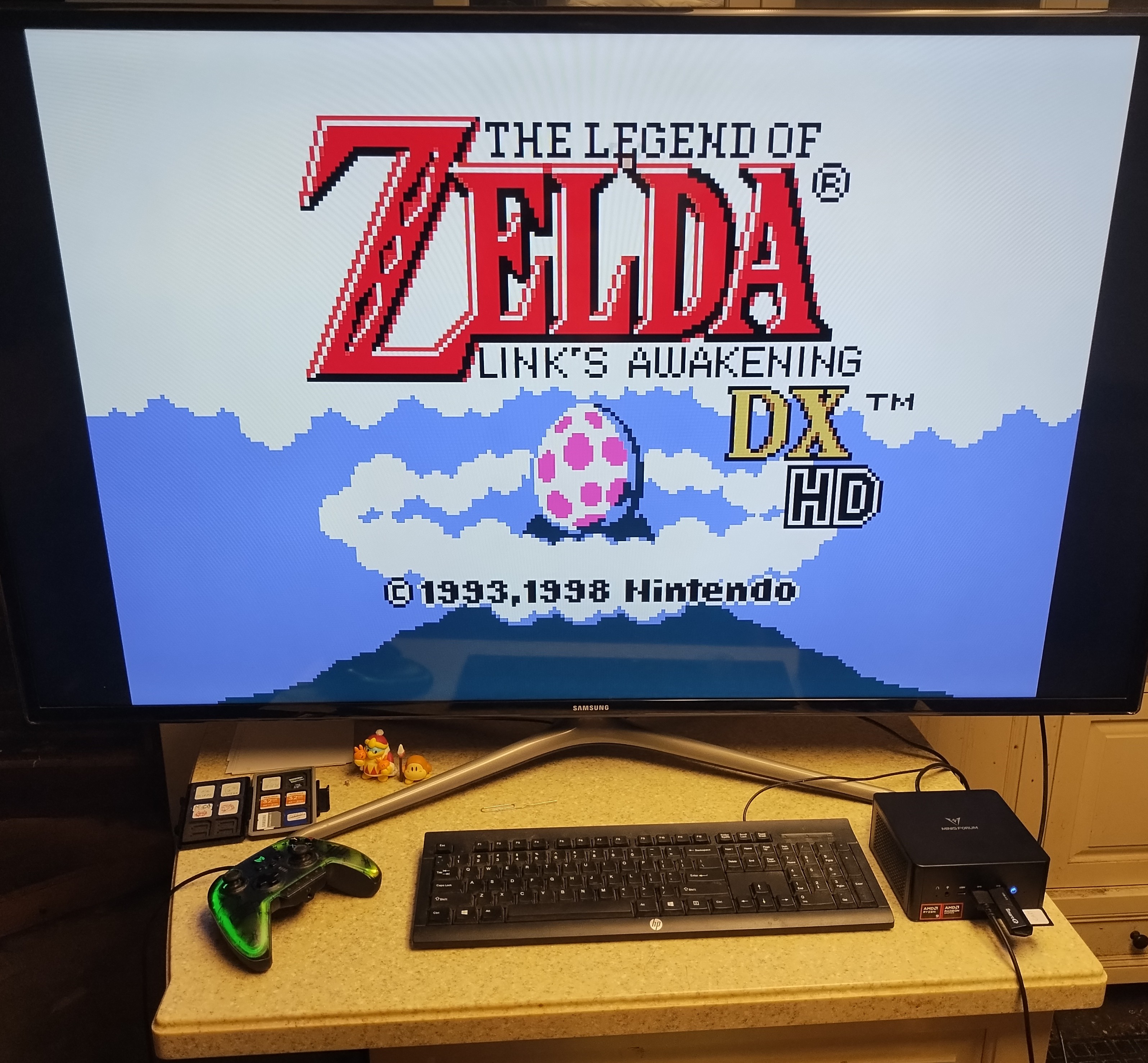 Link's Awakening DX HD running on Mini PC