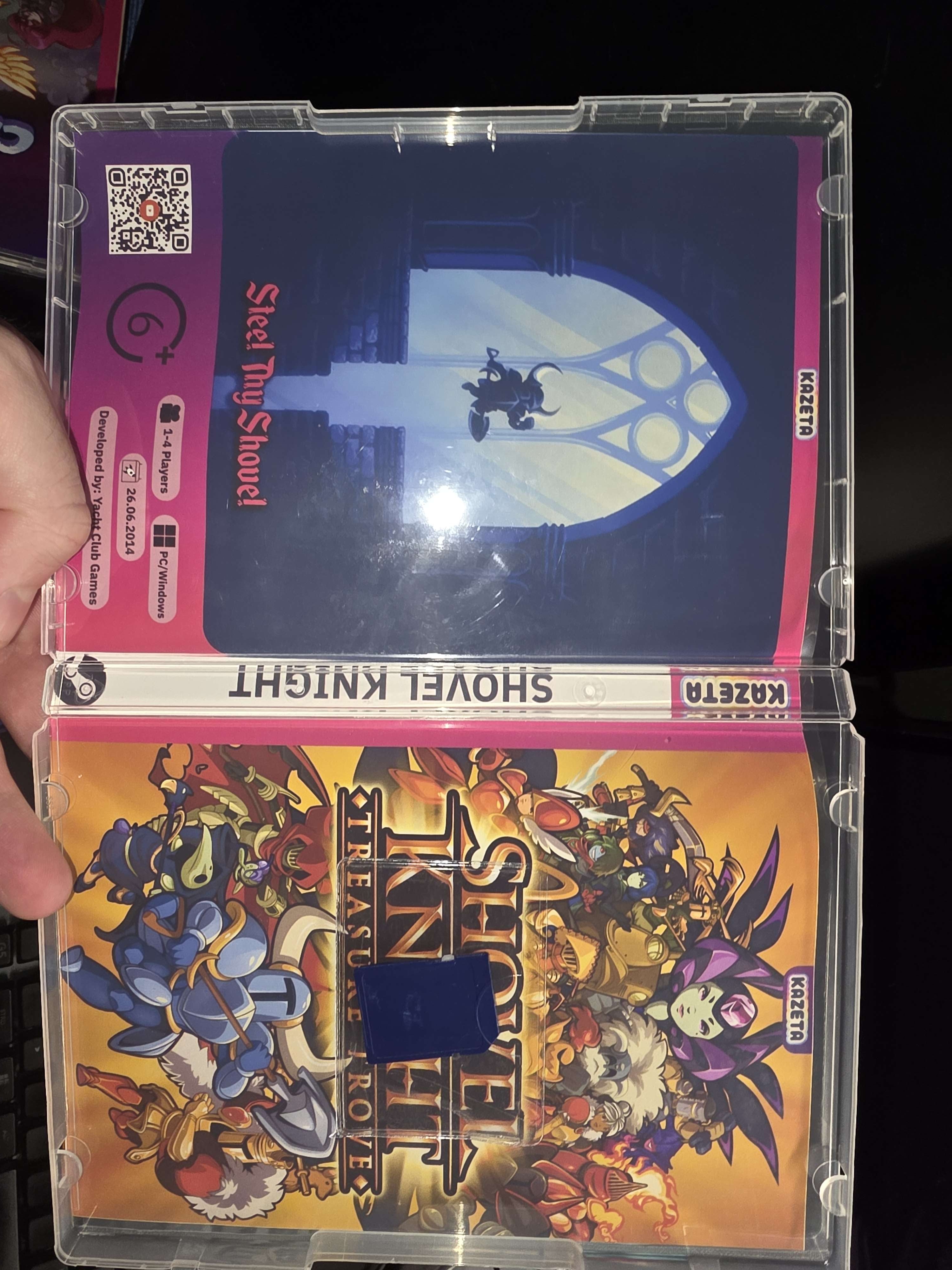 Shovel Knight - front and back