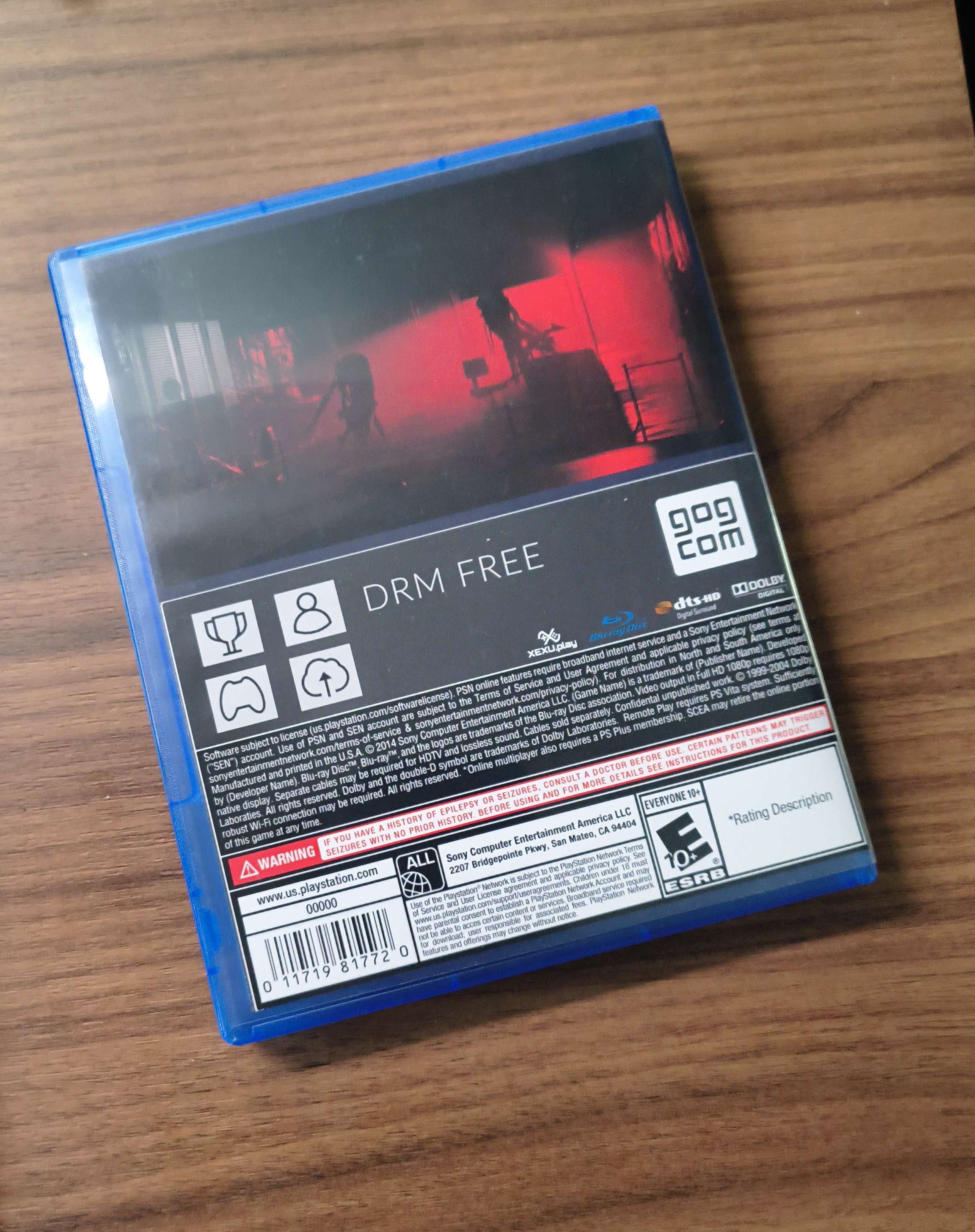 Control - back cover